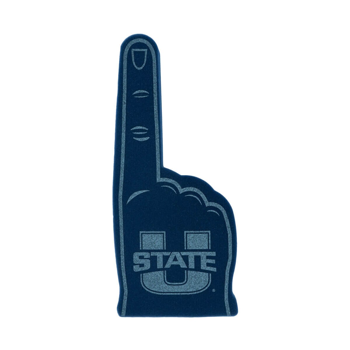 U-State Navy Foam Finger